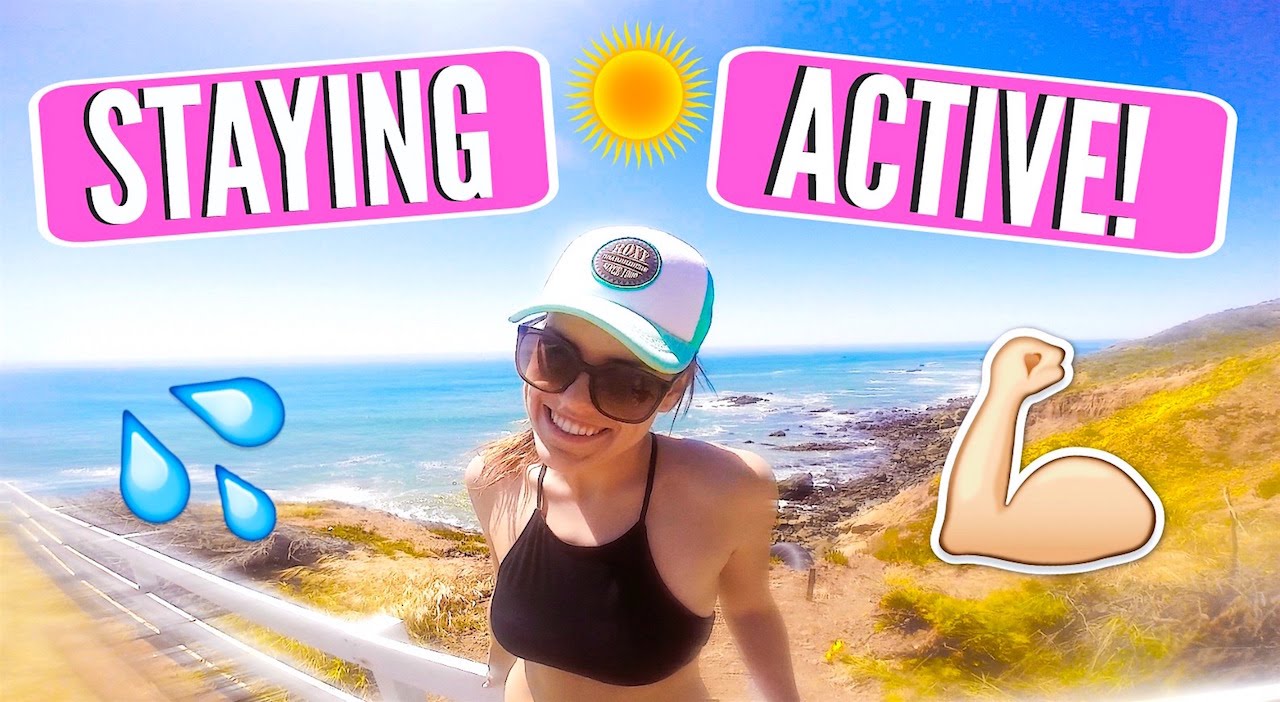 STAYING ACTIVE + HEALTHY SMOOTHIE RECIPE!