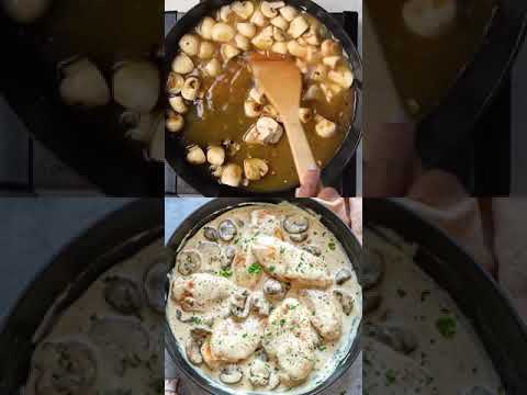 CREAMY MUSHROOM CHICKEN RECIPES