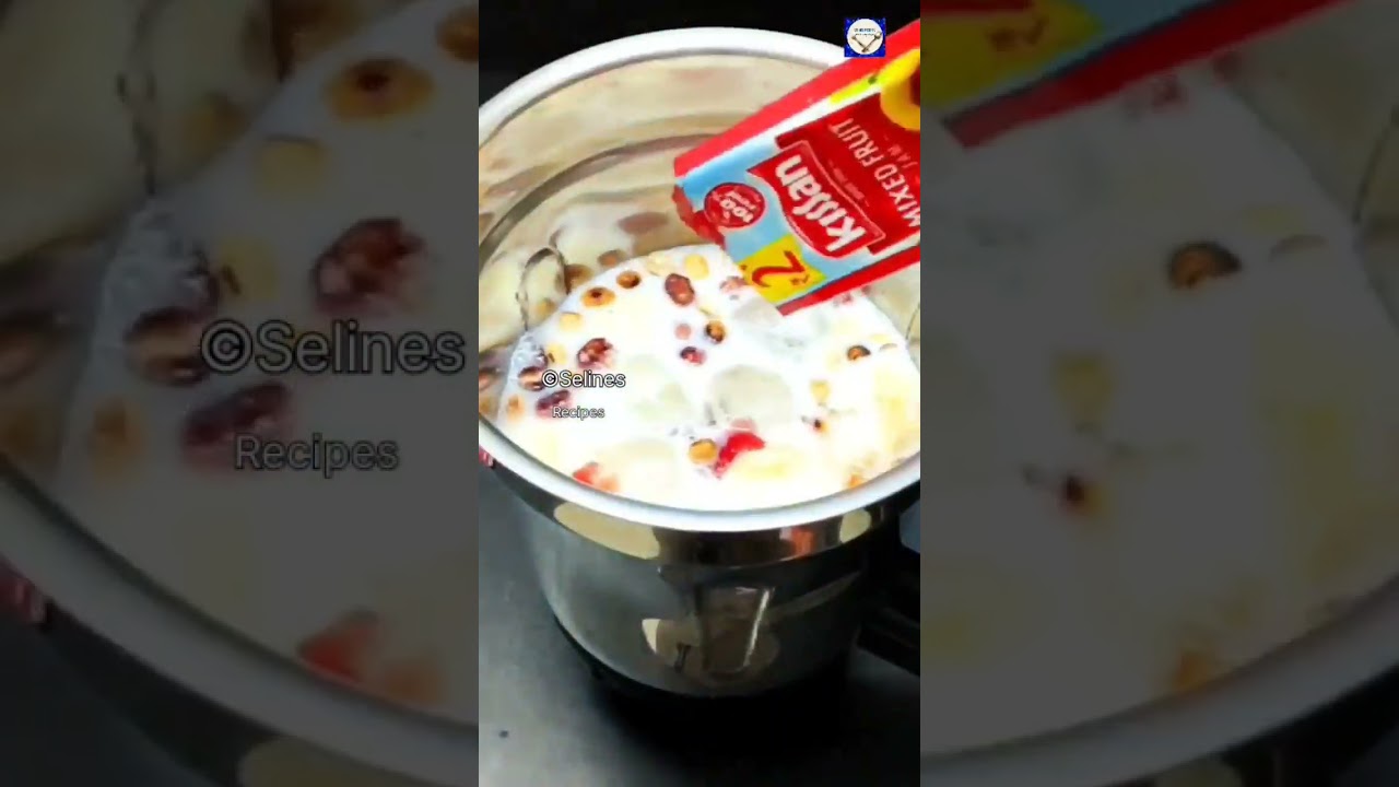 Jam Milkshake | How To Make Jam Milkshake | Dessert Recipes |  #shorts #selinesrecipes