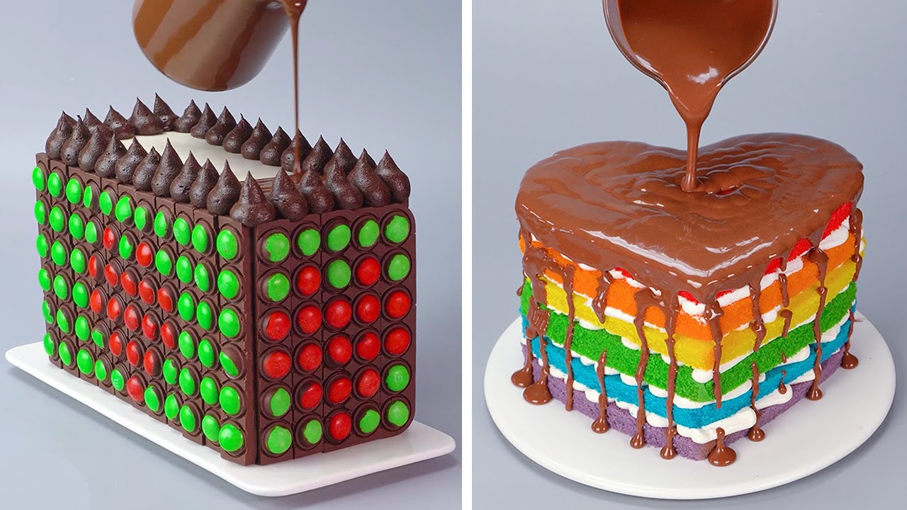 So Yummy DIY Colorful Dessert Recipes | So Delicious Cake Hack Compilation