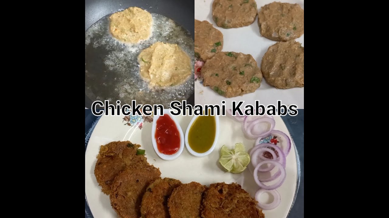 Chicken Shami Kababs || Easy recipe #chickenrecipes #kebabs #nonveg #youtube #food #indian #recipes