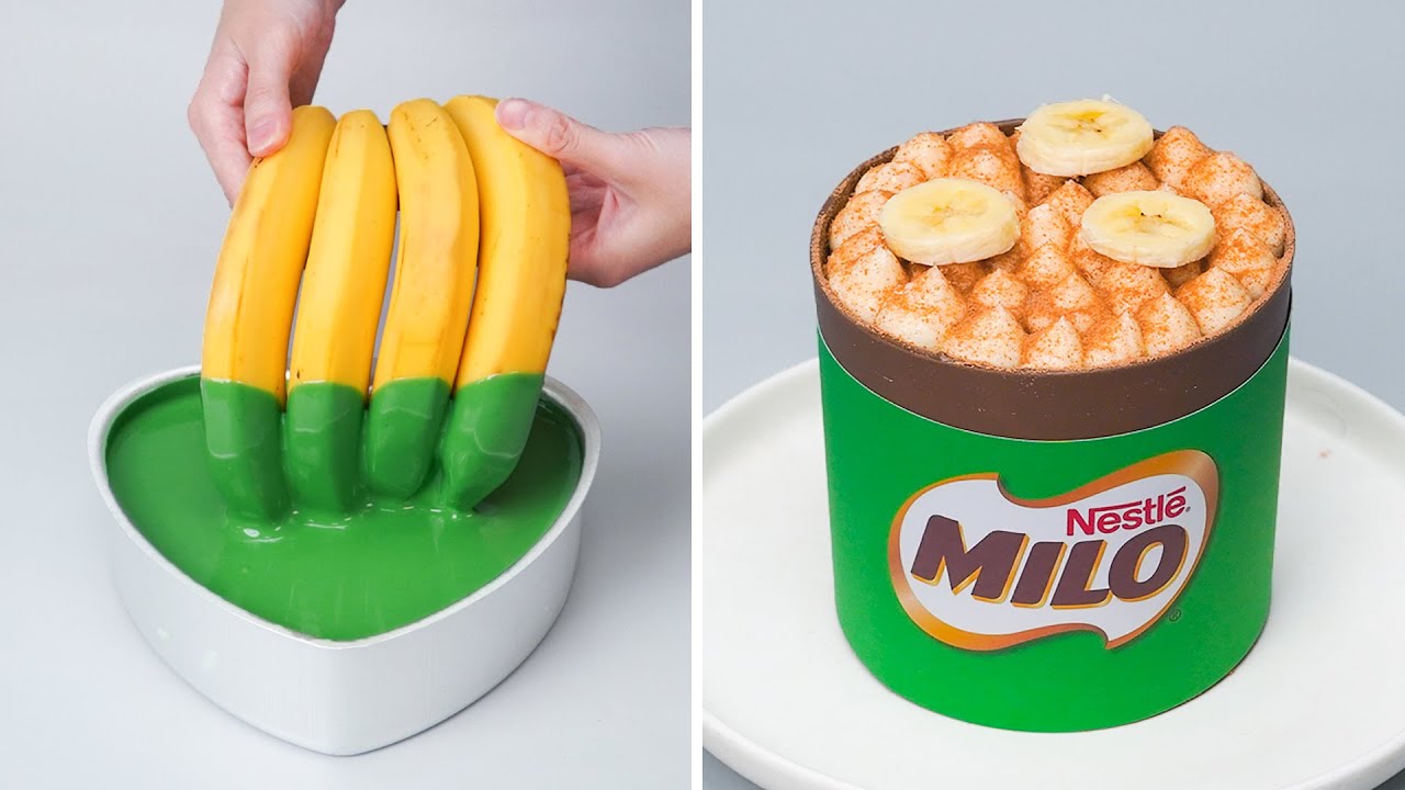 Best BANANA Chocolate Cake Decorating Recipe | 11+So Yummy Chocolate Cake & Dessert Recipes