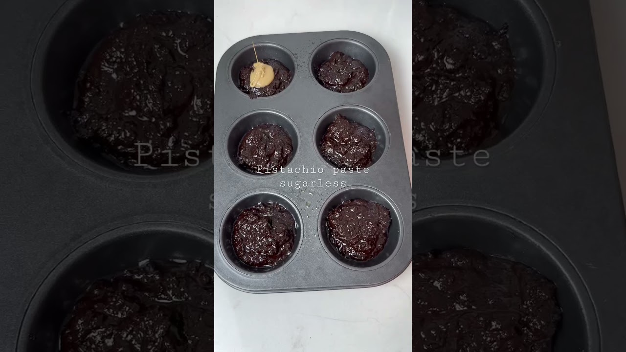 Chocolate pistachio cups low calorie #recipe #chocolate #dessert #healthy #healthydessert  #cooking