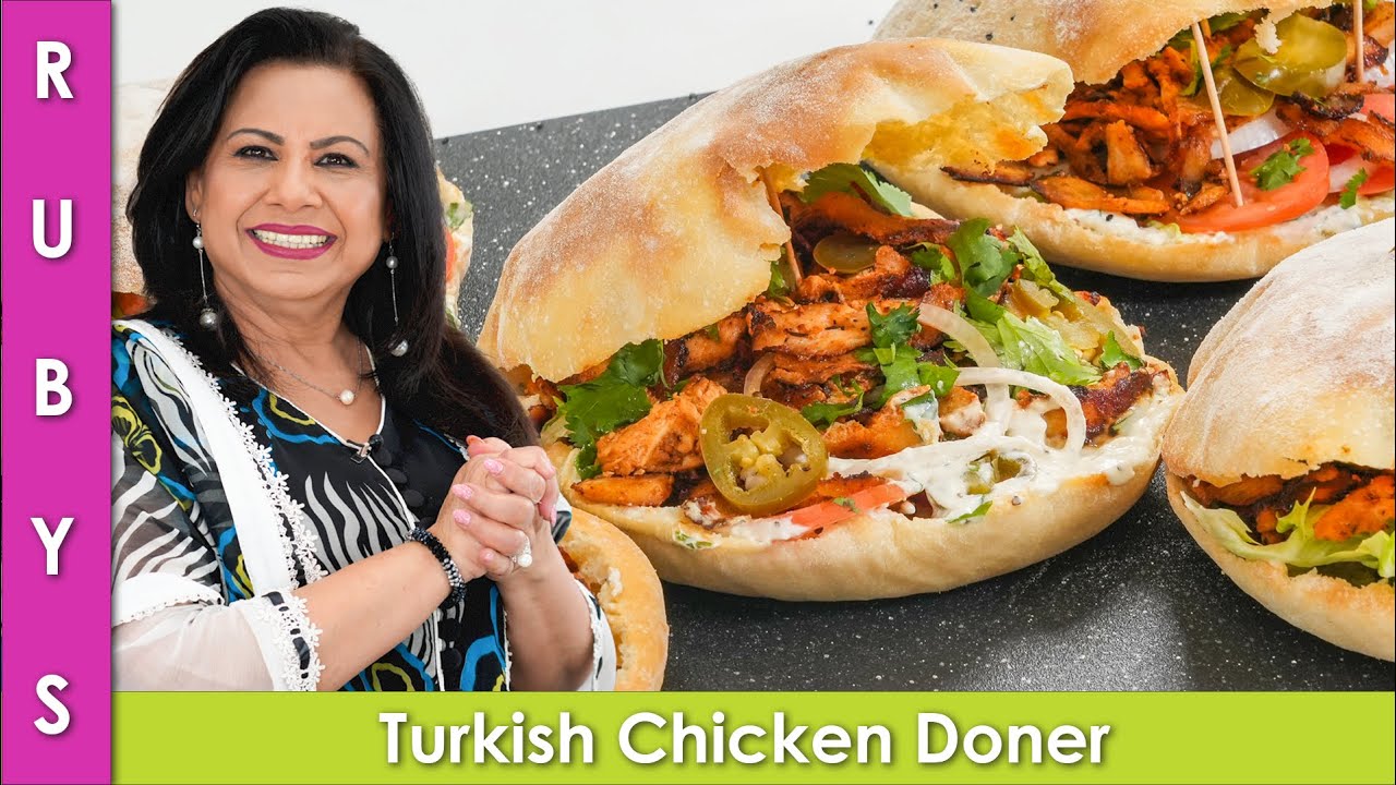 My Trick for 5 Minute Chicken! Turkish Doner Recipe in Urdu Hindi – RKK