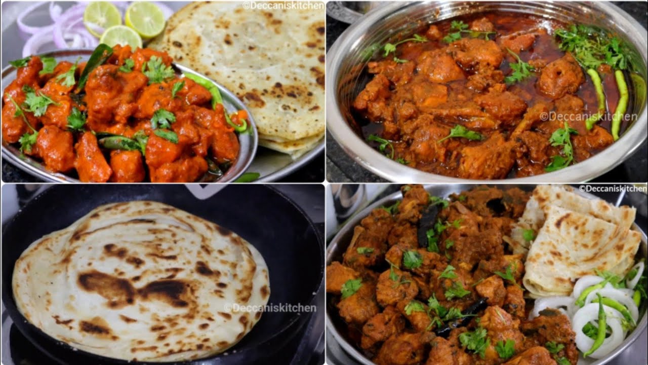 3 Best Chicken Recipes / Chicken 65 with gravy/Dum Ka Lal Murgh/Achaari Murgh with Paratha