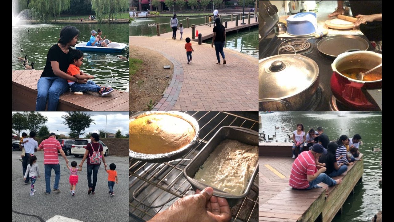 Simple Indian Dinner Recipe/Baking Mango Cake /Banana Bread/A Day with My Friends