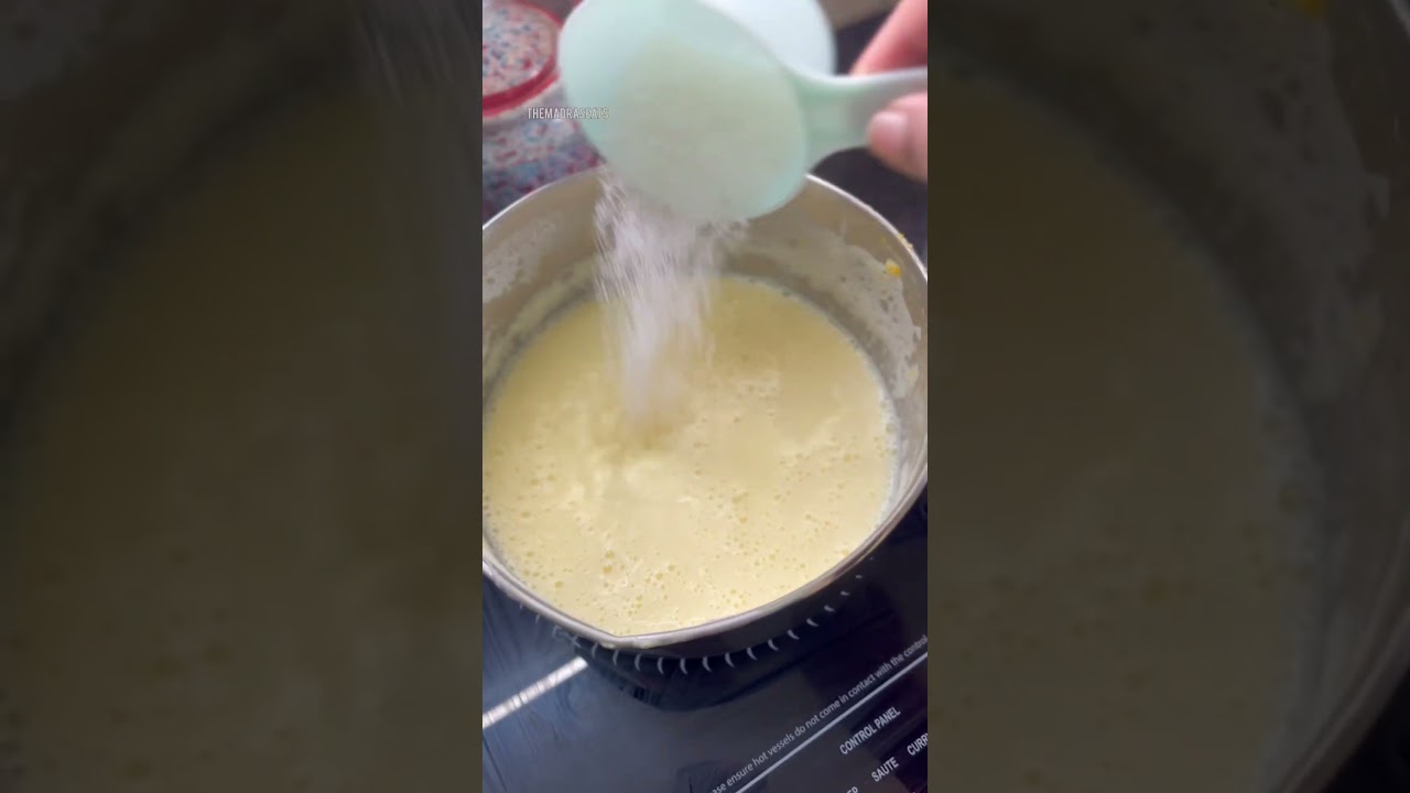 Fruit Custard Recipe | Easy Summer Dessert | Custard pudding | #shorts