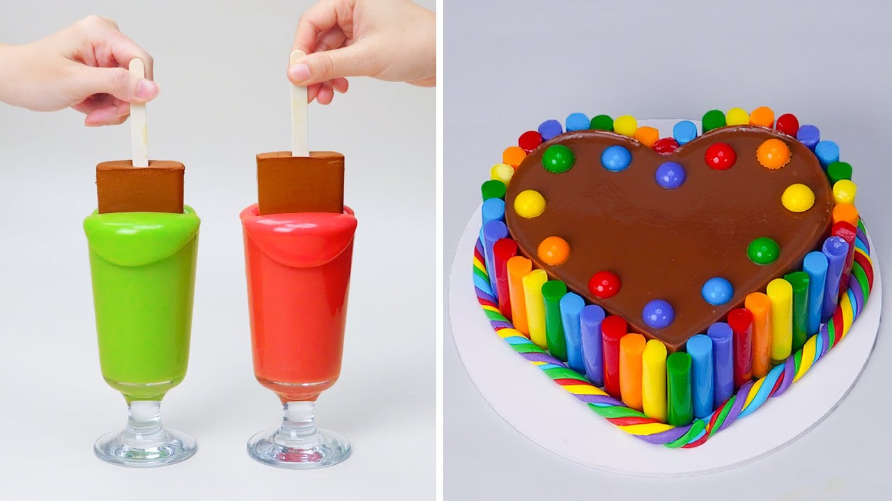 Top 7 Amazing Rainbow Chocolate Cake | Indulgent Chocolate Cake & Dessert Recipes | How To Make Cake