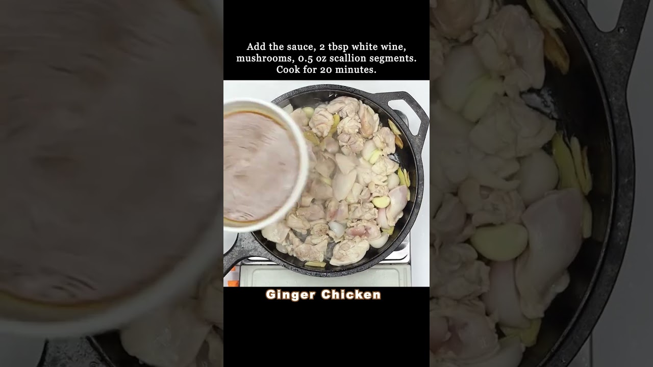 Ginger Chicken Recipe: The Power of Aromatics | #healthyrecipes101