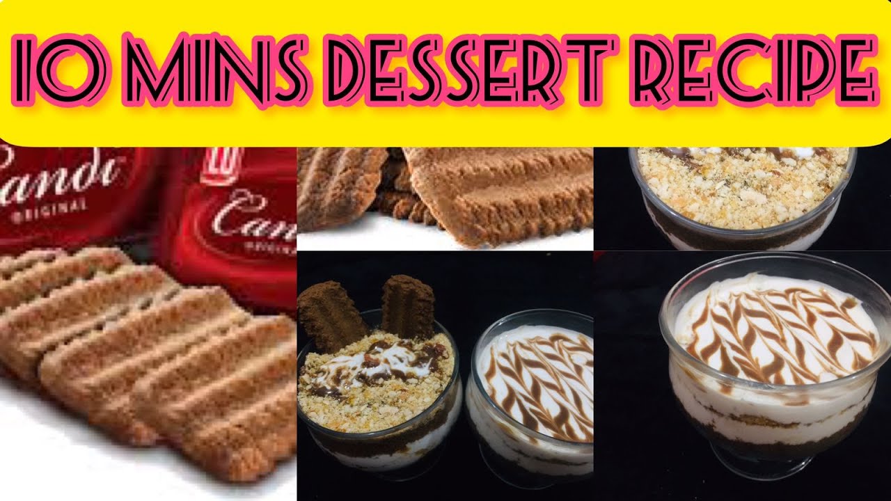 Candy Biscuit Delight || Dessert Recipes || Easy Dessert || 10 Minutes Dessert