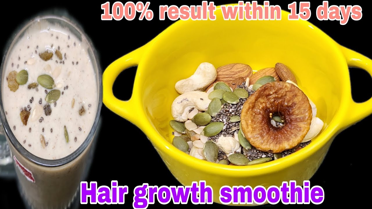 Hair growth smoothie recipe tamil/Hair fall control/Smoothie recipe