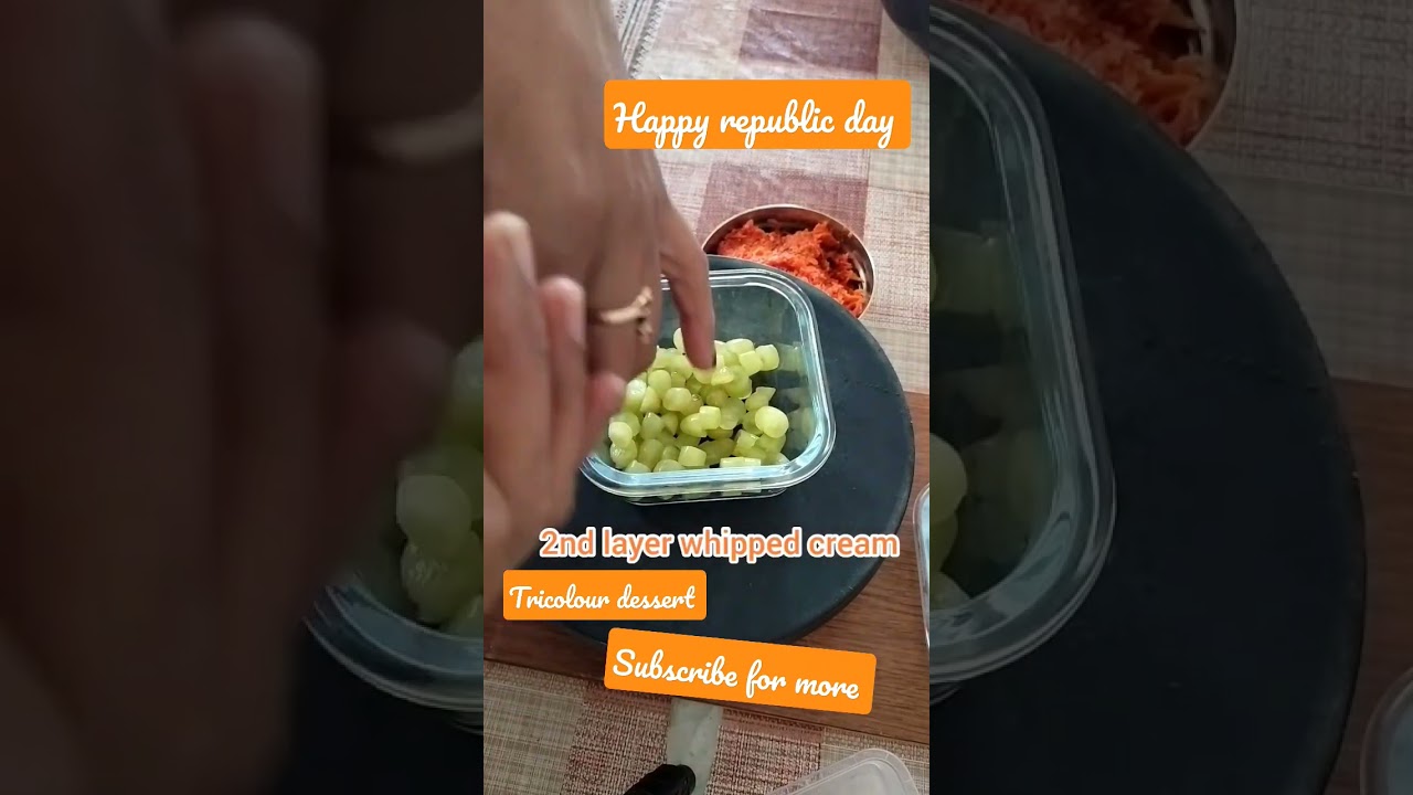 Tricolour dessert | Republic day | dessert recipes #dessert #republicday #blogger #tricolourdessert