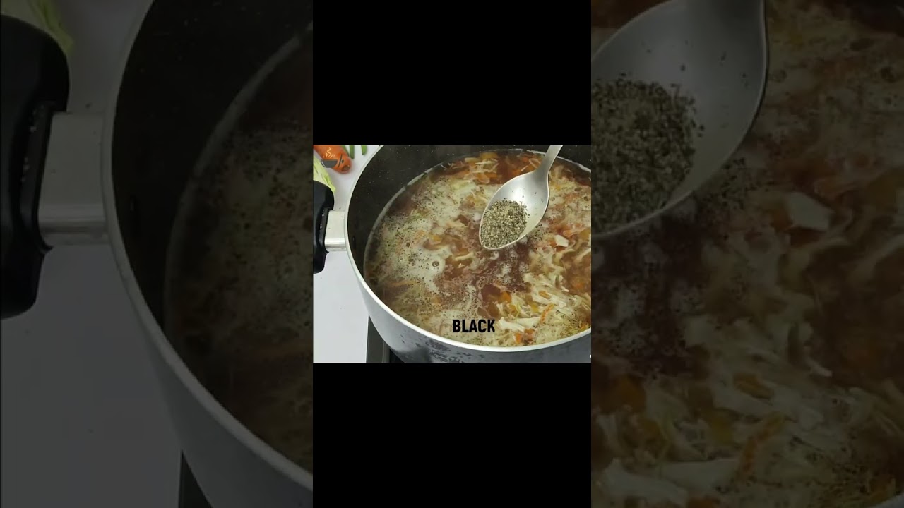 Spicy Hot and Sour Chicken Soup #shortsviral #chickenrecipes