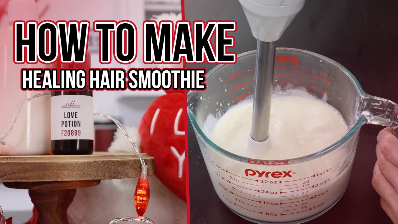 Simple and Easy Hair Smoothie Recipe I How to Make