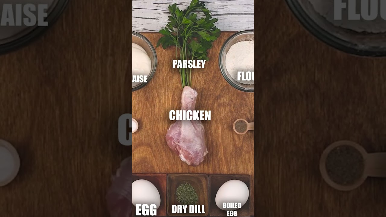 Chicken and Egg Cutlet, mother and doughter #shorts #cooking #egg #chicken #recipes #lookcooktv #diy