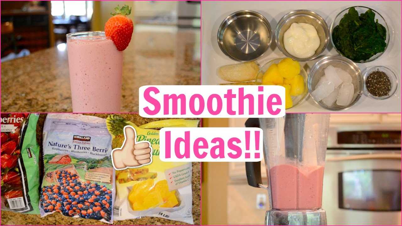 3 Healthy Smoothie Recipes!! Everyday Gymnastics