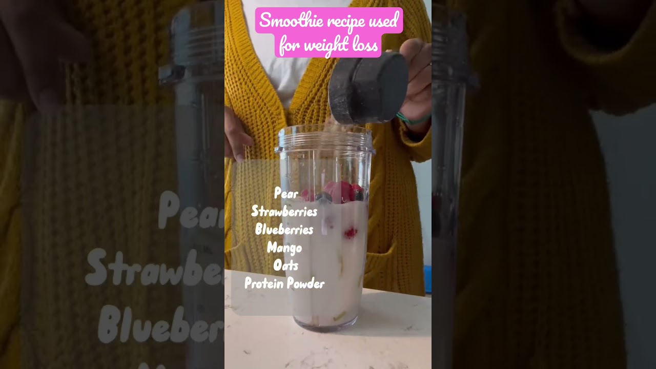 I lost over 100+lbs with this  smoothie recipe #smoothierecipe #weightlosssmoothie #shorts