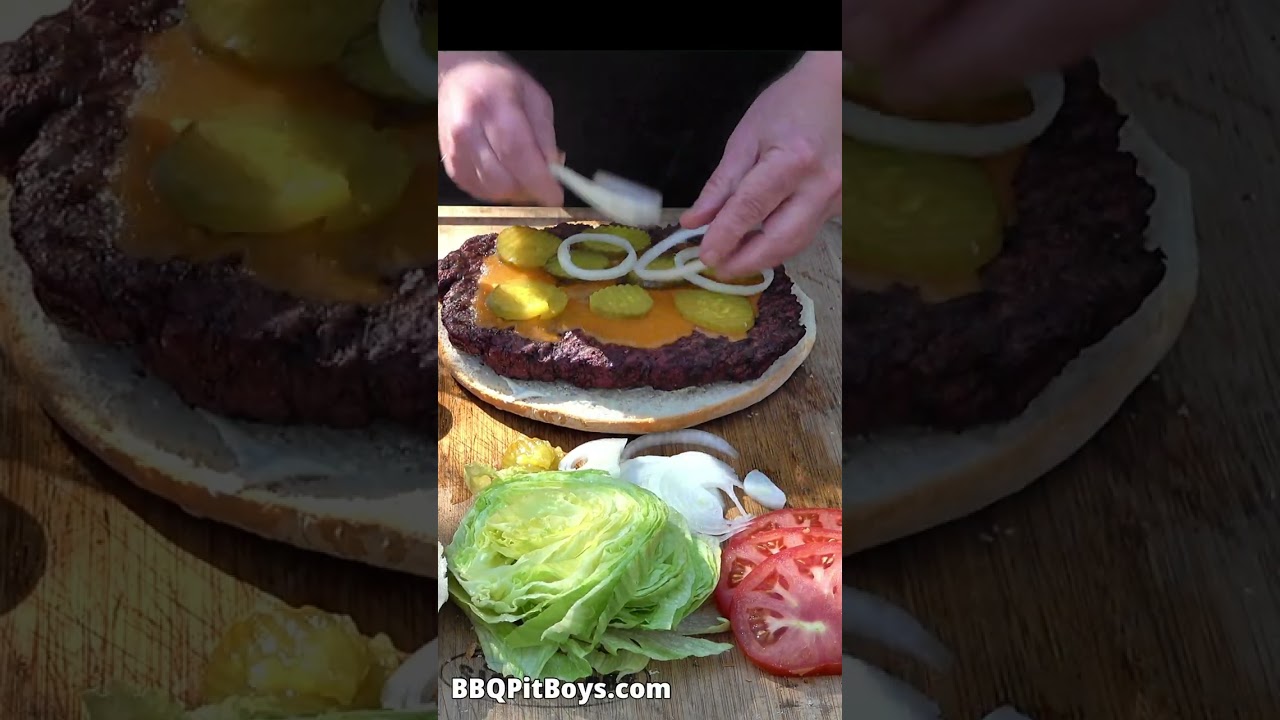 the Big Foot Cheese Burger #shorts