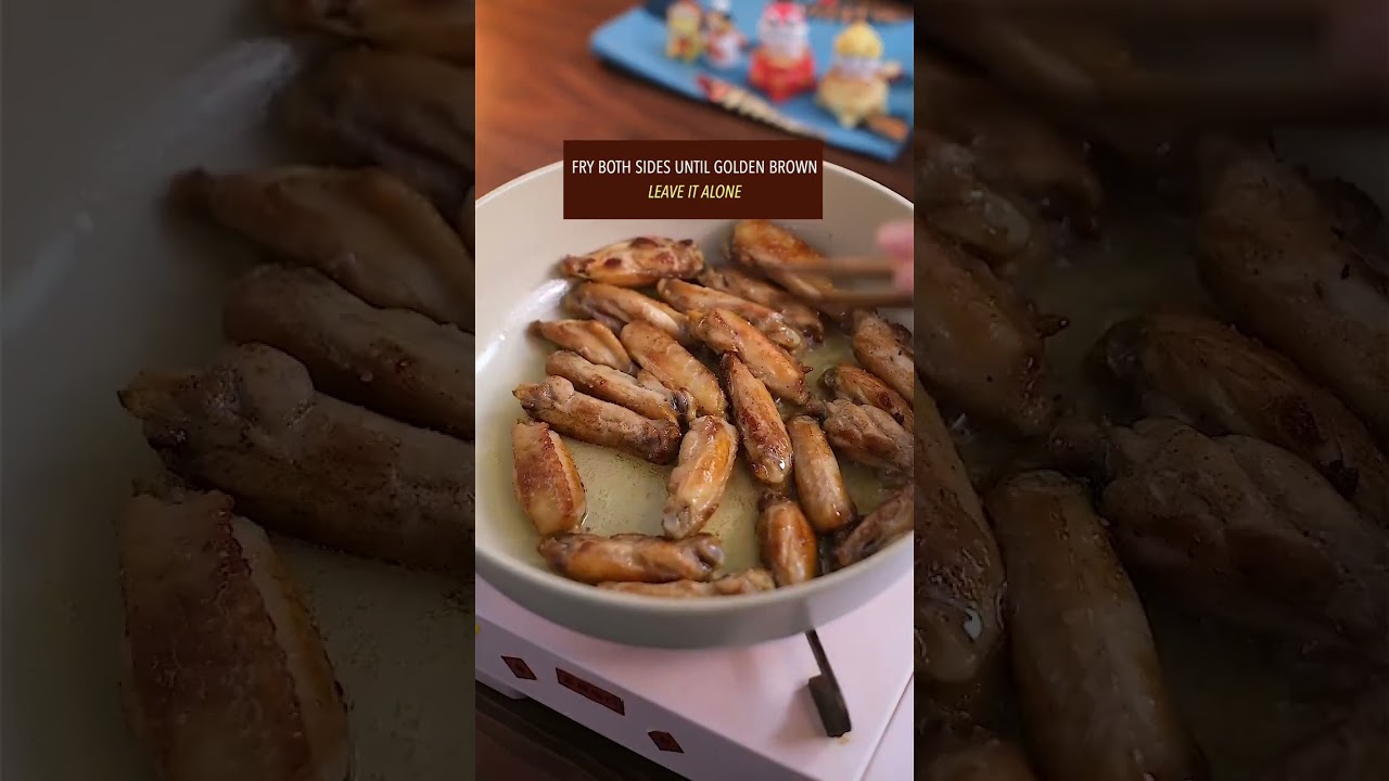 EASY & QUICK CHICKEN WINGS RECIPE #recipe #chickenwings #chinesefood #cooking #chickenrecipe #shorts