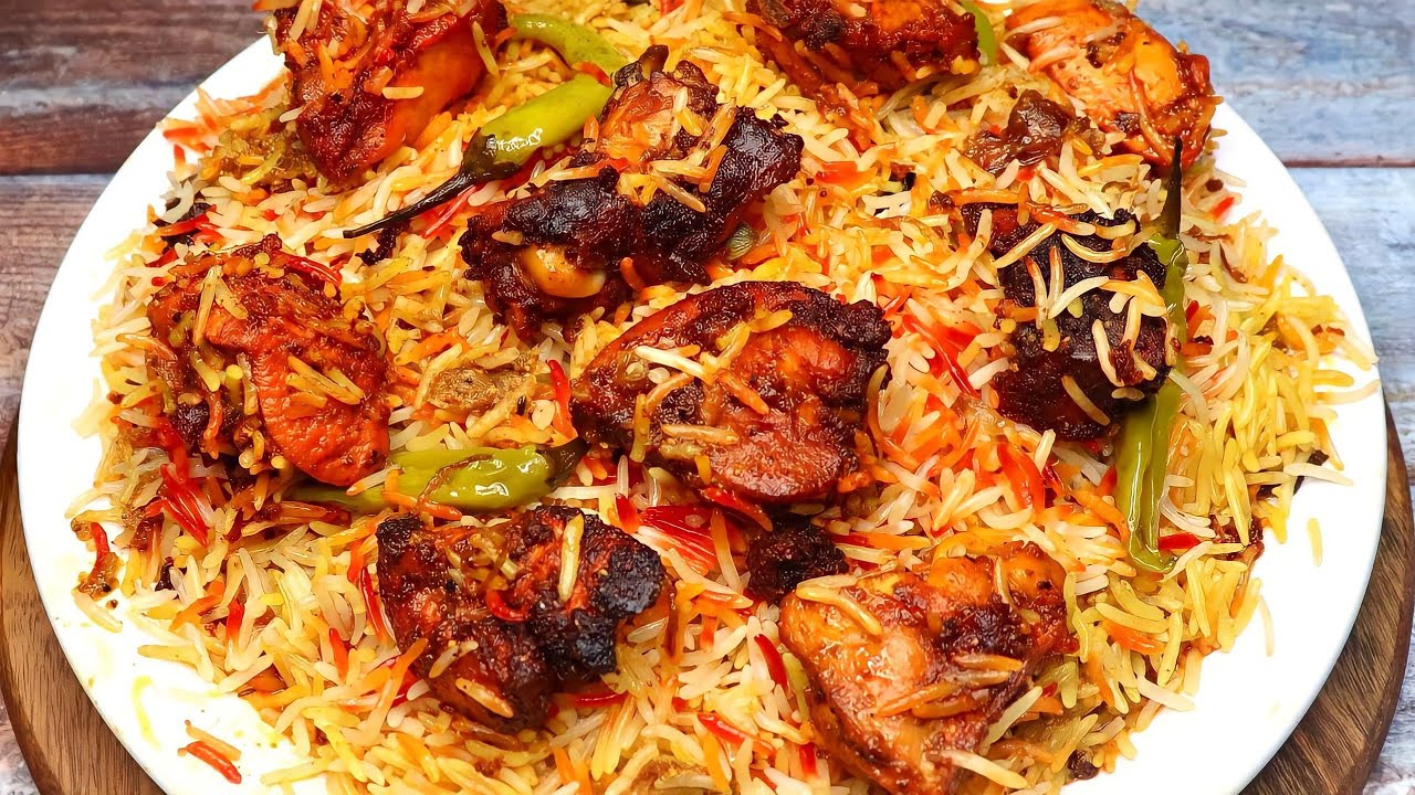Party/Dawat Menu – Chicken Tikka Biryani | Tikka Chicken Biryani | Tikka Biryani Recipe