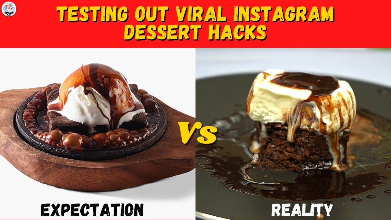 Testing Out Viral Instagram Dessert Hacks | Dessert Hack or Epic Fail? | Hunger Plans