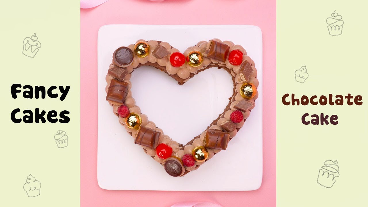 Heart Chocolate Dessert