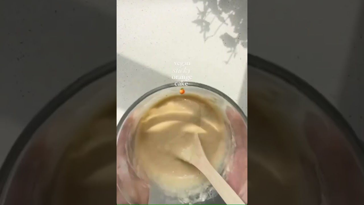 Vegan Sticky Orange Cake | Vegan Dessert Recipes