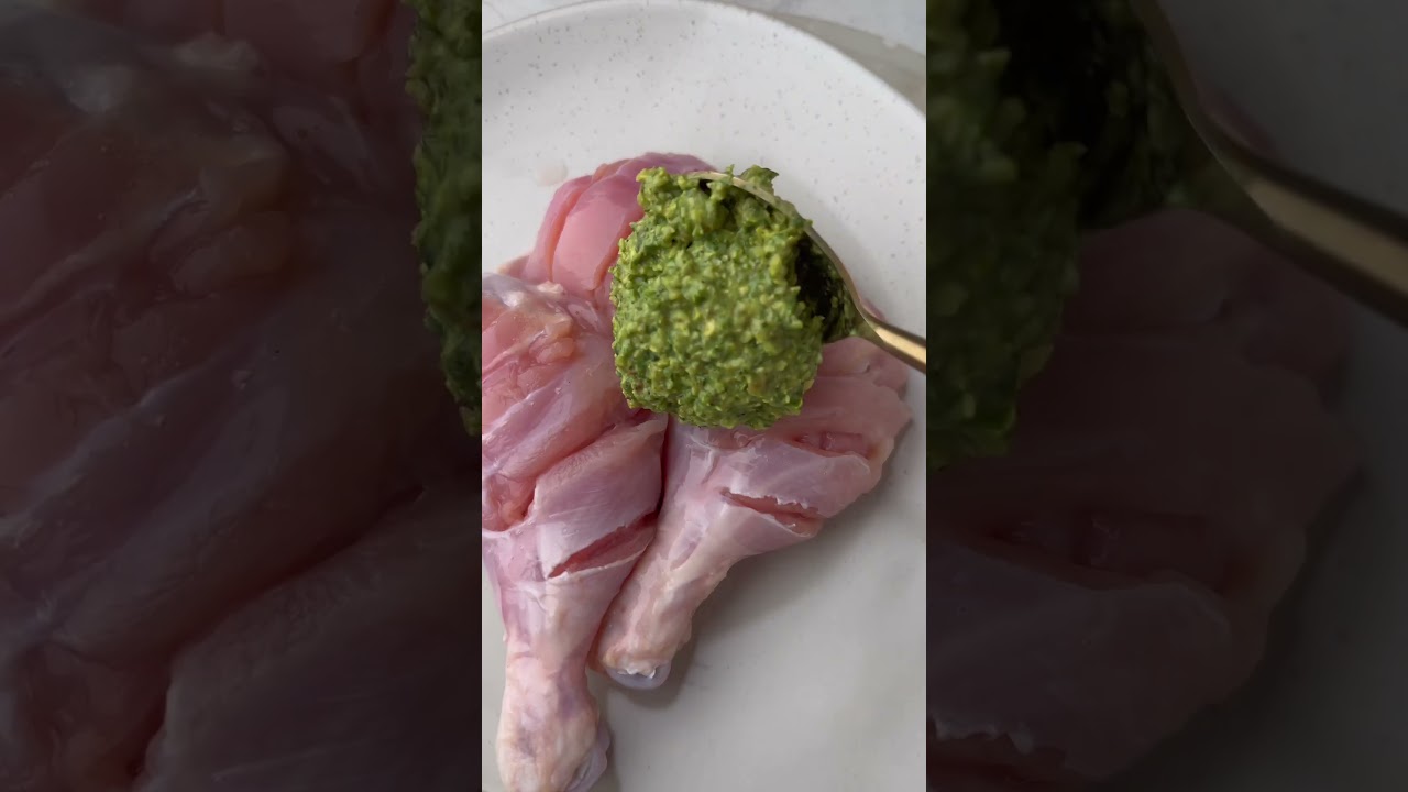 Hariyali Chicken Recipes #youtubeshorts #chicken #recipe