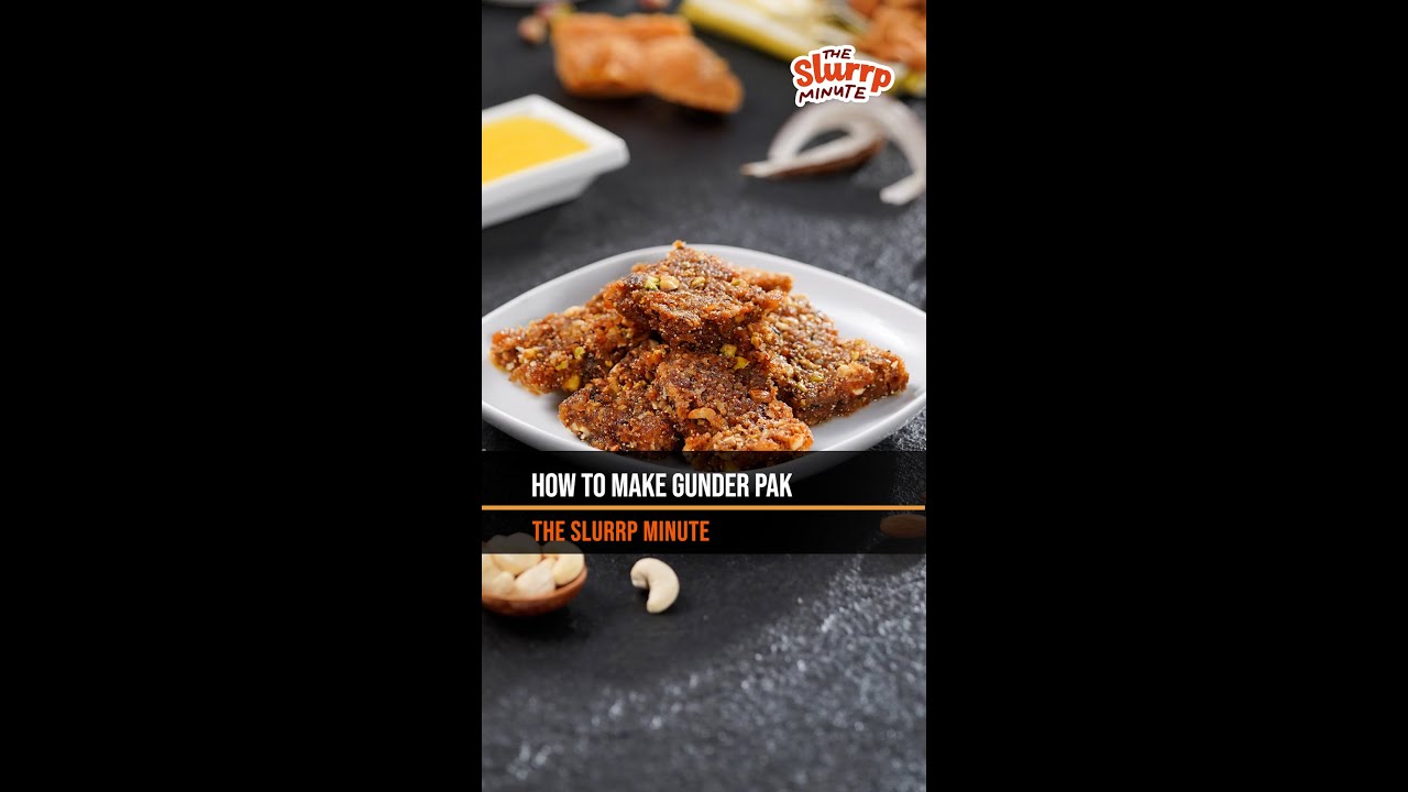 How To Make Gunder Pak | Indian Dessert Recipes | The Slurrp Minute | HT Lifestyle