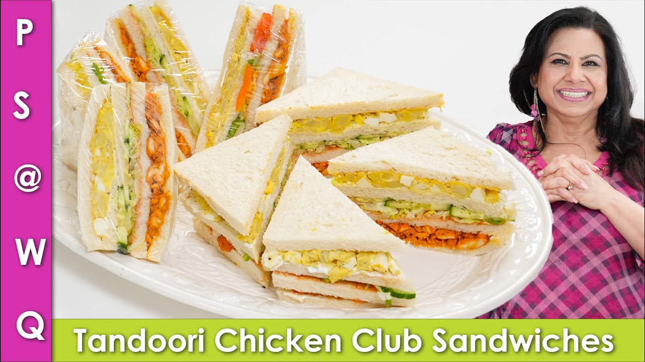 Tandoori Chicken Club Sandwich Recipe in Urdu Hindi – RKK