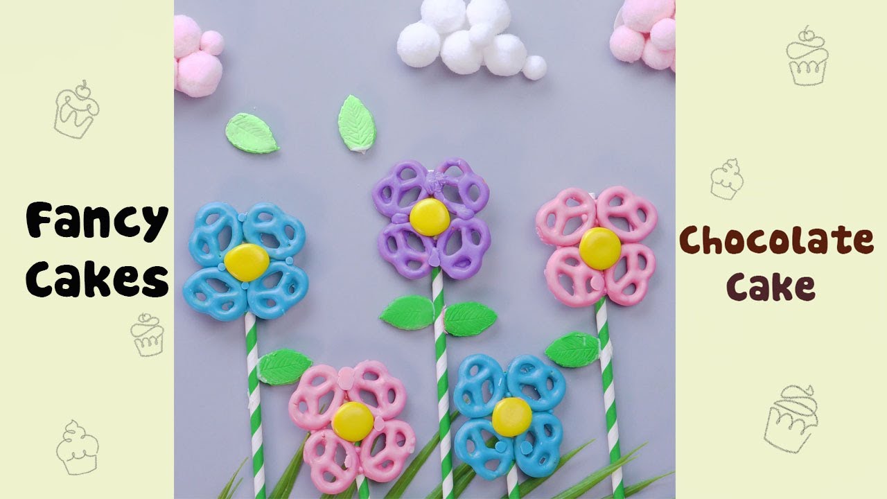 Flowers Chocolate Dessert