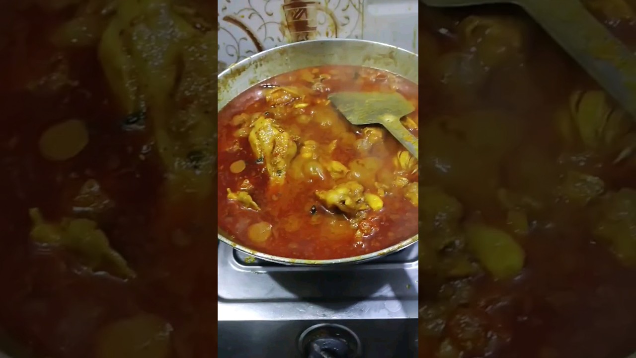 chicken masala curry recipe #shorts  #recipe #chicken #food