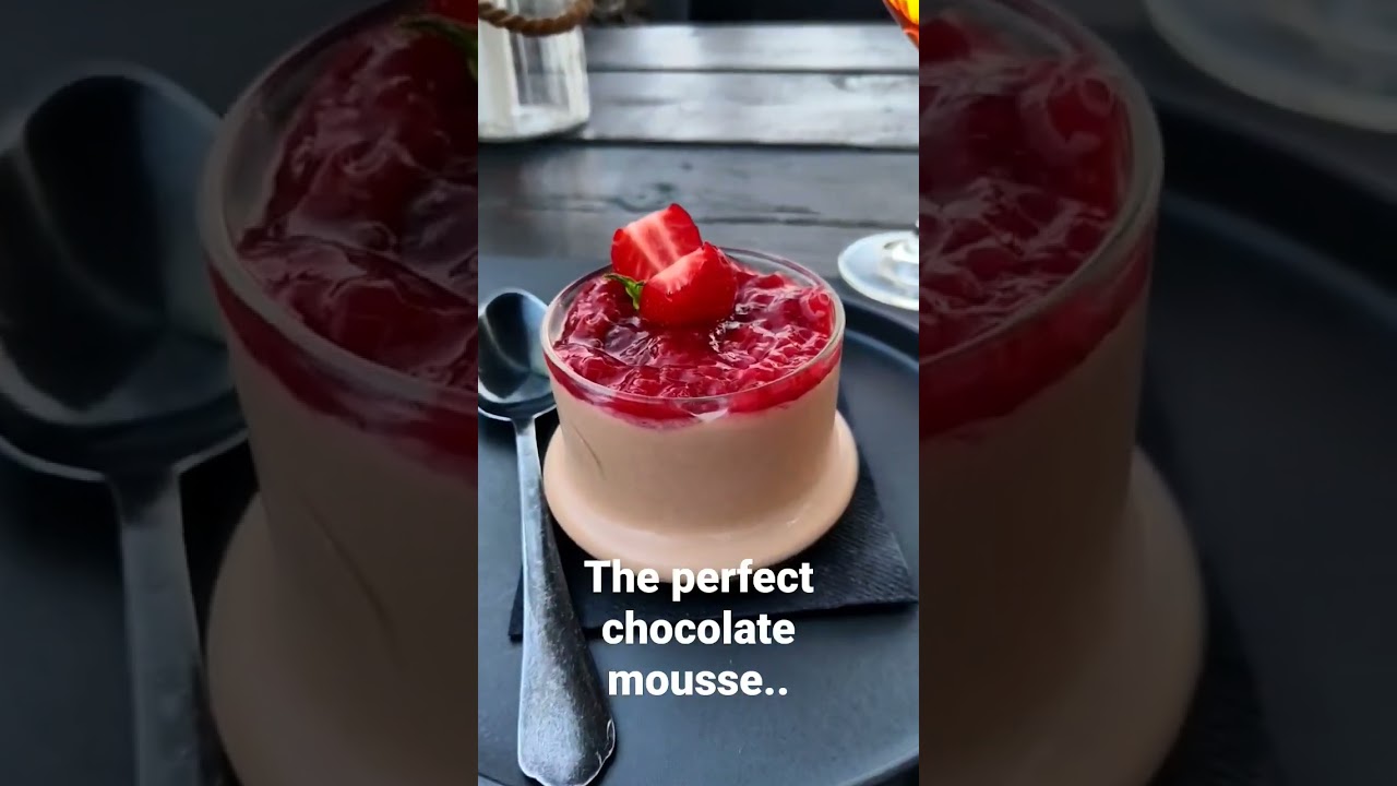 Chocolate Mousse | Fancy Desserts | Restaurant Dessert Recipes | Chocolate Mousse Recipe #shorts