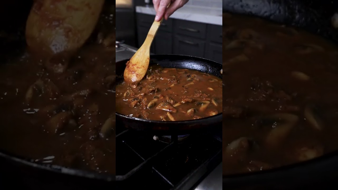 Smoked Beef Stroganoff #beef #recipes #stroganoff