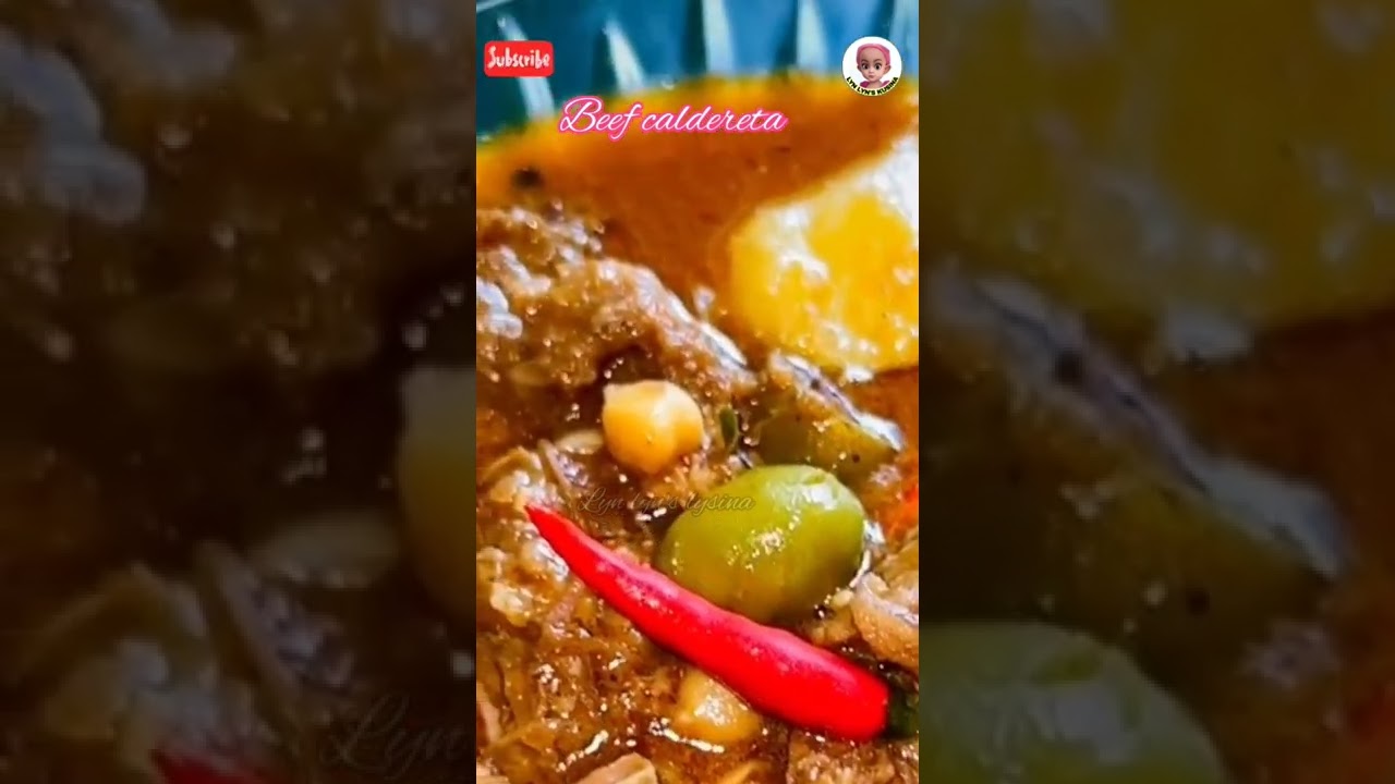 Beef caldereta // beef recipes