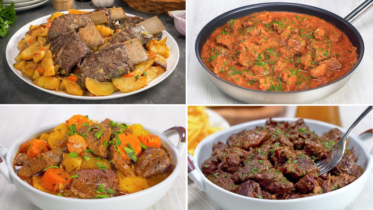 4 Homemade Delicious BEEF DINNERS || Amazing BEEF RECIPES for Family Dinner! Recipes by Always Yummy
