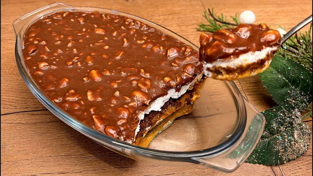 Dessert in 5 Minuten, die jeder liebt! Ein Geschmack, den man nicht beschreiben kann! Kein Backen!