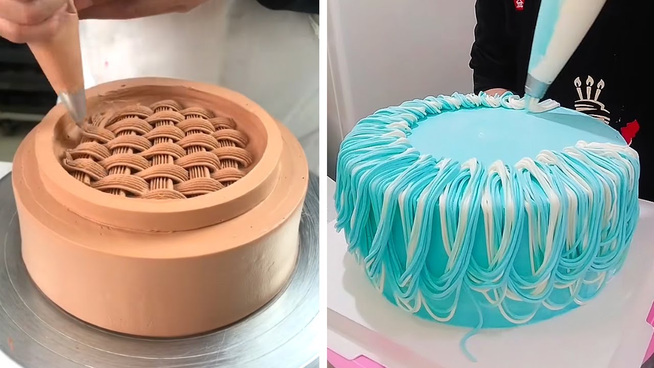 Simple Cake Decorating Ideas | Yummy Dessert Chocolate Cake Recipes | Most Satisfying Chocolate