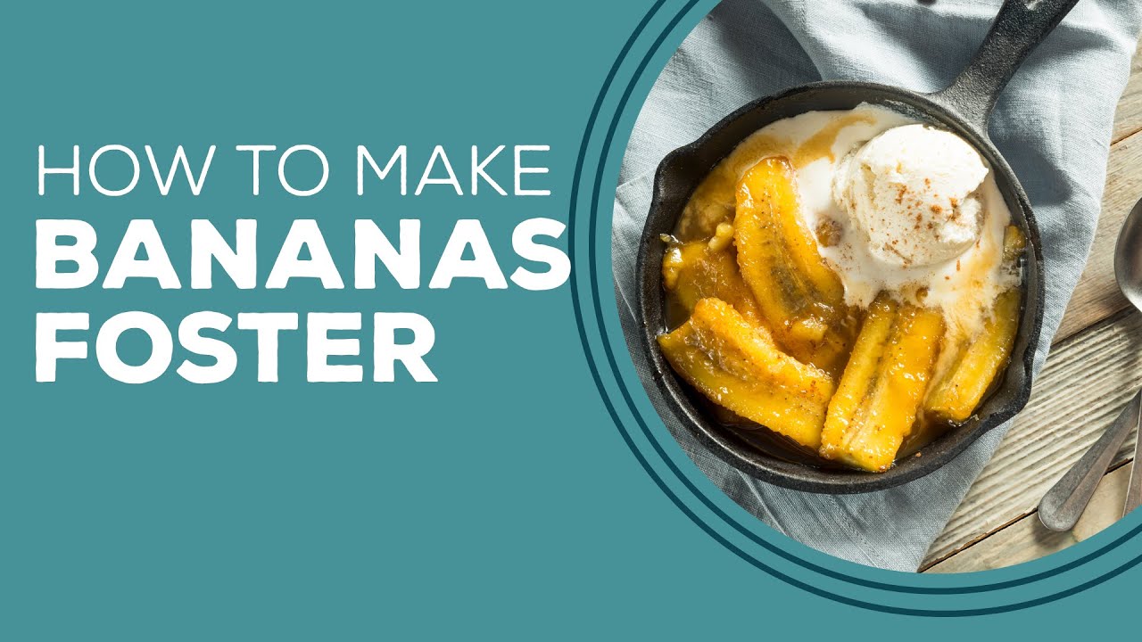Blast from the Past: Bananas Foster Recipe | Easy Dessert Recipes At Home No Bake