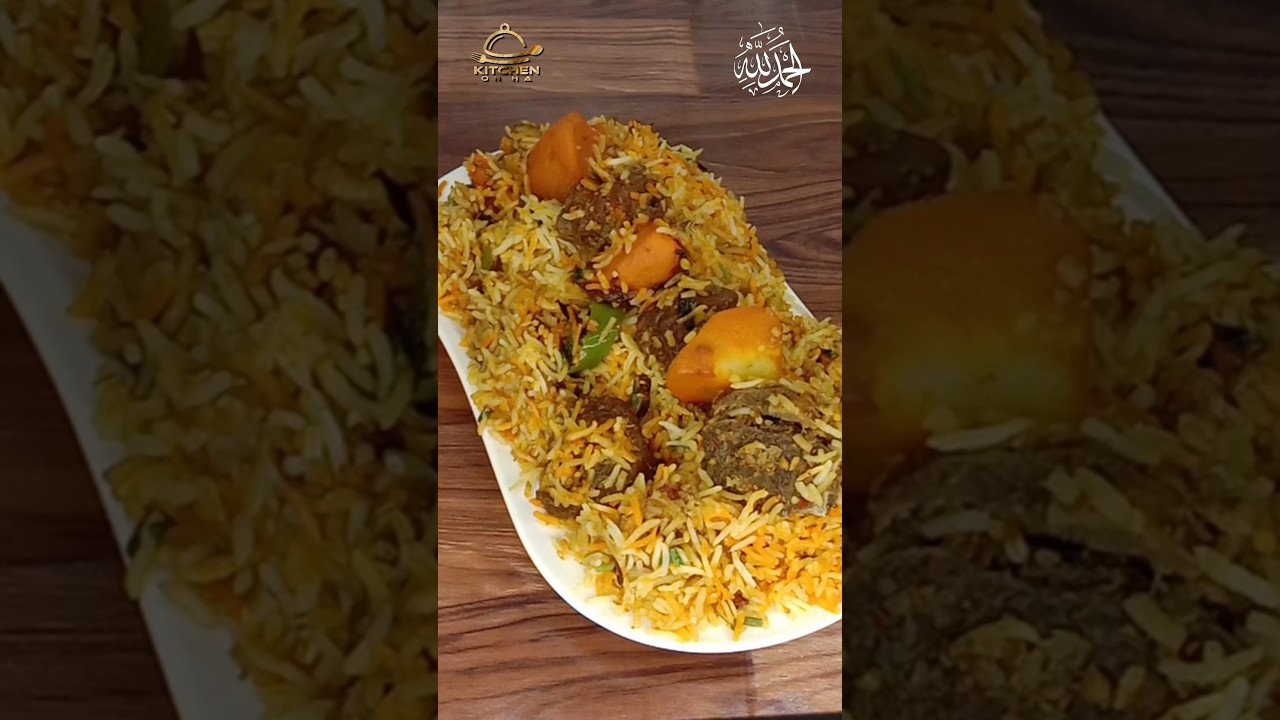 Beef Biryani Recipe #youtubeshorts #homemade #ytshorts