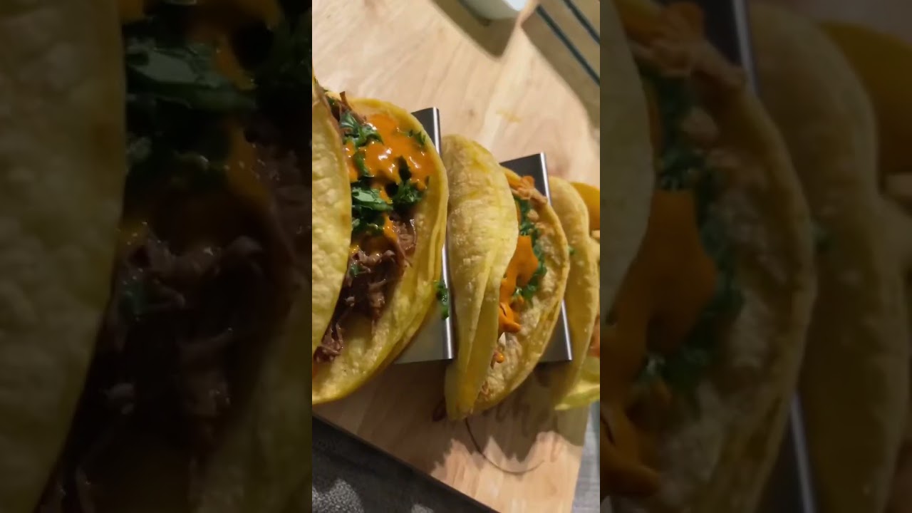 Shrimp, Steak, and Beef Tacos #plussizechi #shorts #recipe