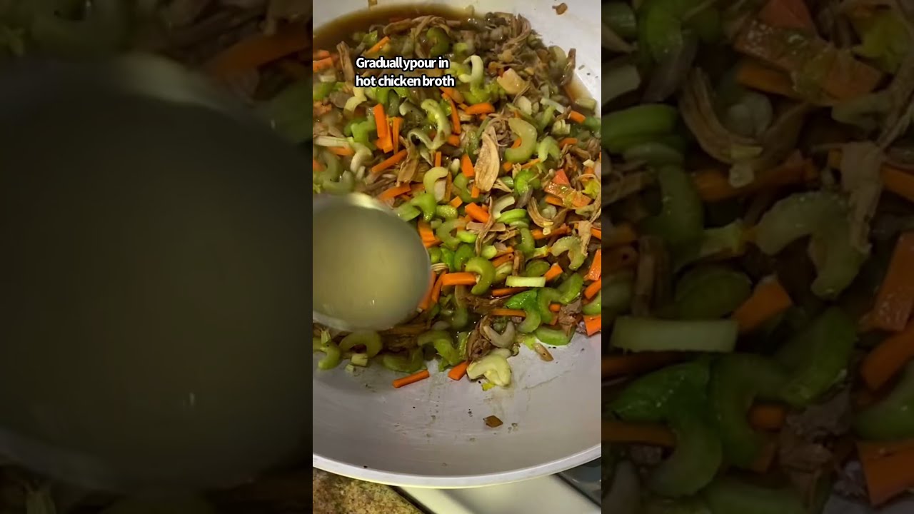 Easy Chicken Noodle Recipe #shorts