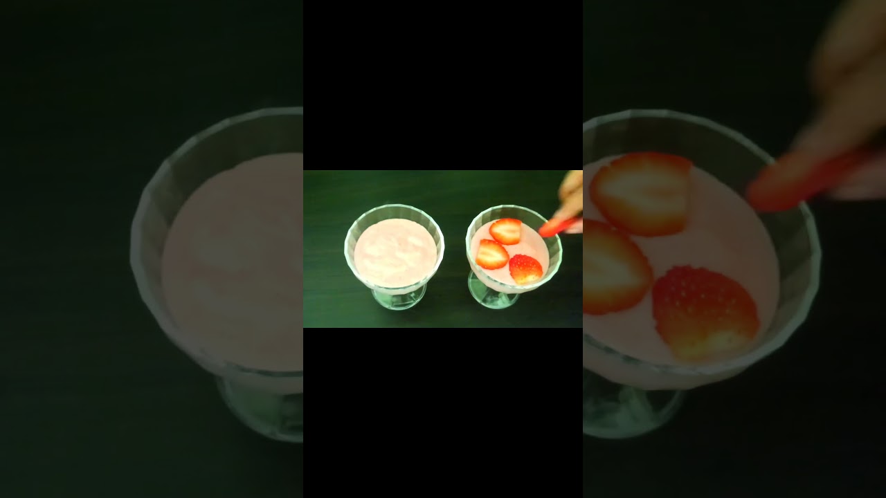 strawberry dessert recipe,#shortsfeeds ,#shorts,#foodshorts