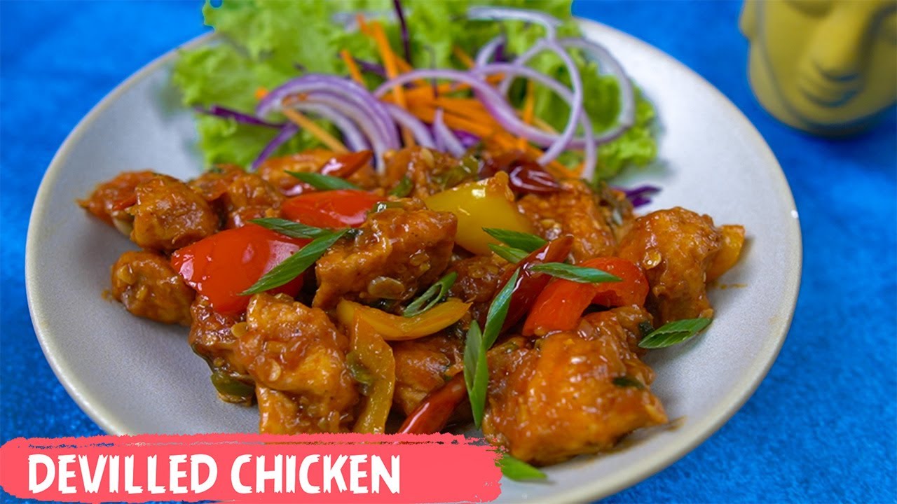 Devil Chicken/spicy chicken starter/chicken recipe/spicy crunch chicken recipes