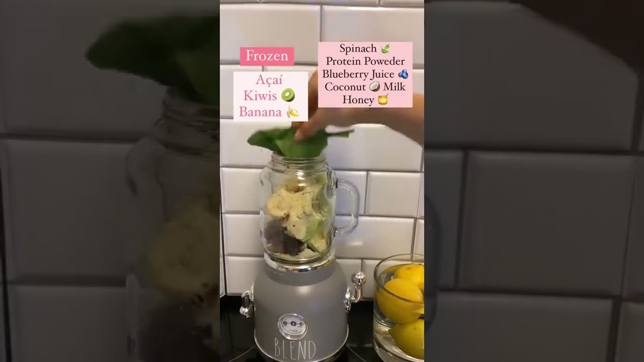 Protein smoothie recipe