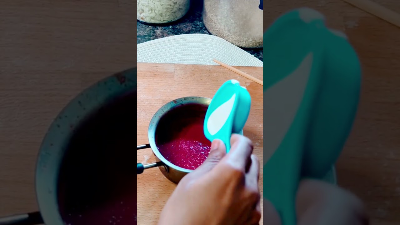 Berry Yoghurt Mousse #recipe in pinned comment #dessert #treat #vday #berry #recipe #youtubeshorts