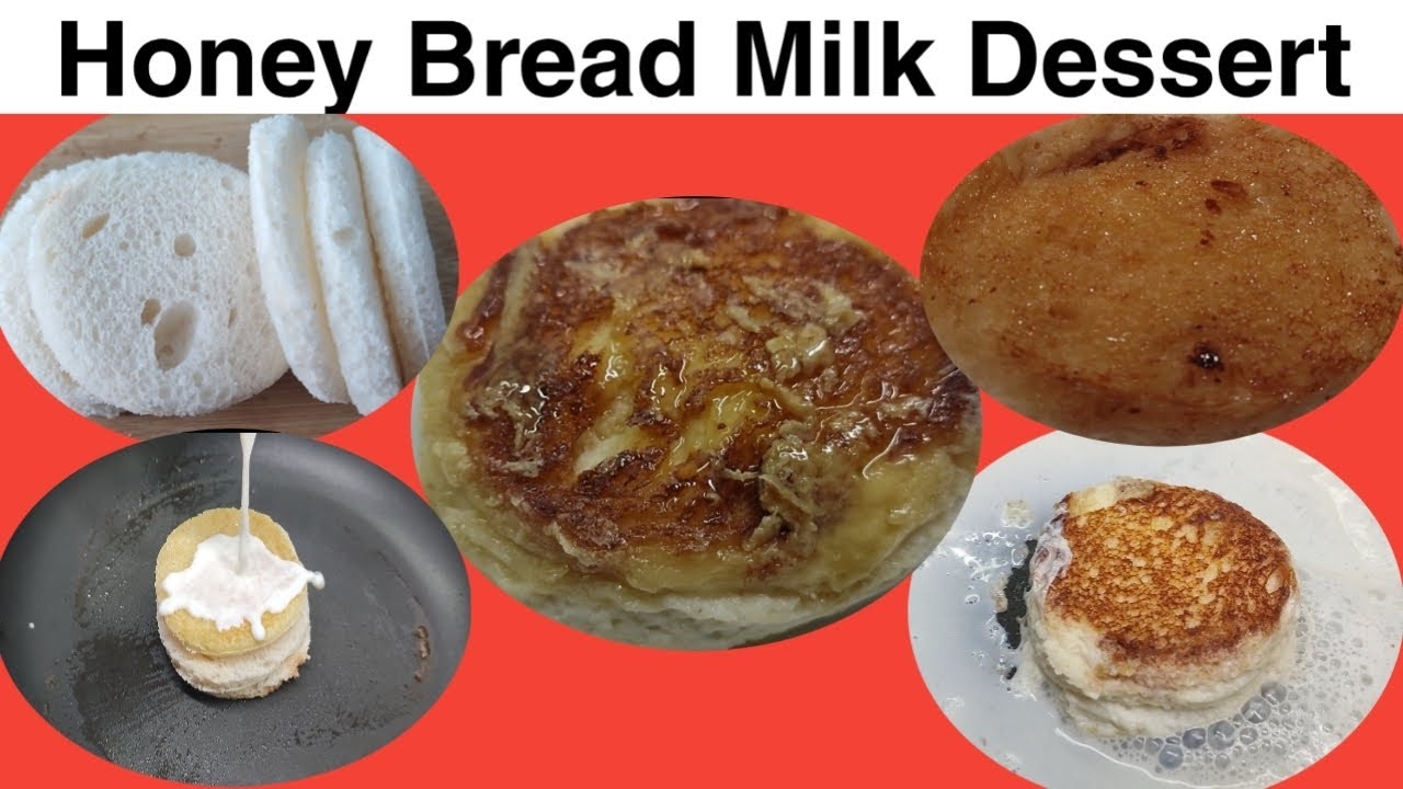 Honey Bread Milk Dessert | Sweet Bread Dessert Recipes | Kitchen File