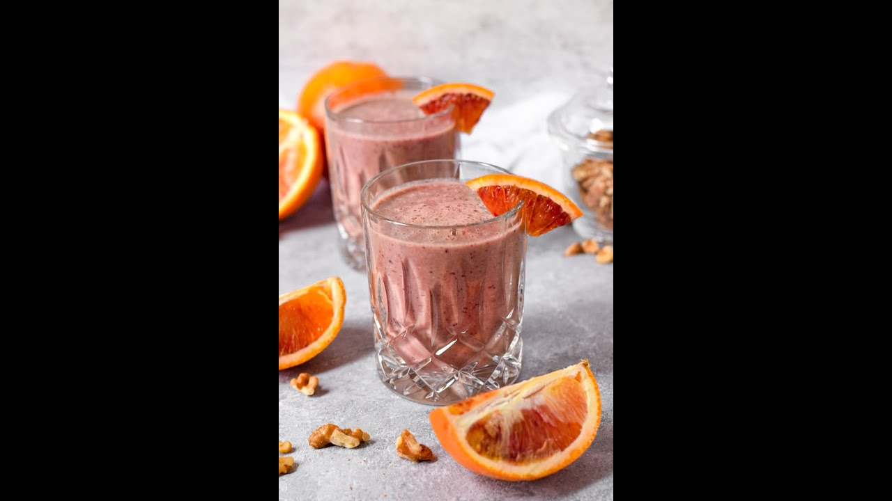 Blood Orange Smoothie Recipe | Nutr
