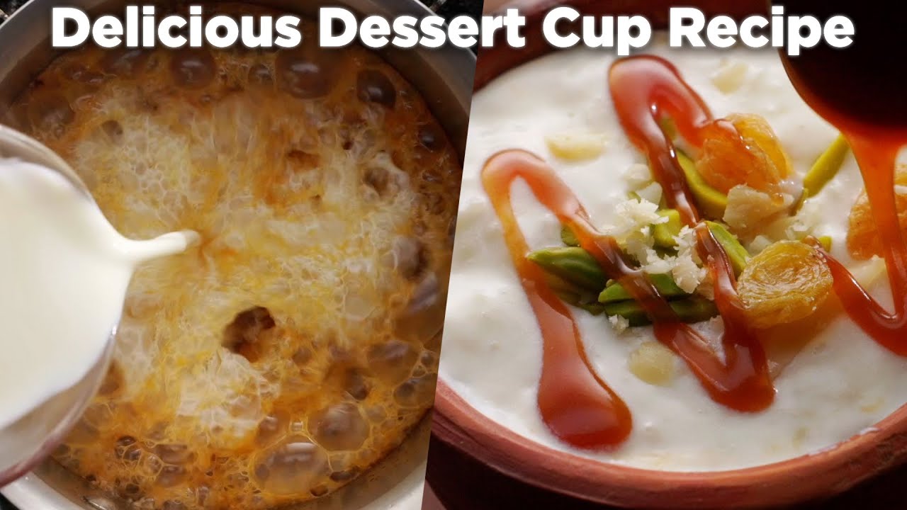 Delicious Rice Dessert Cups Recipe
