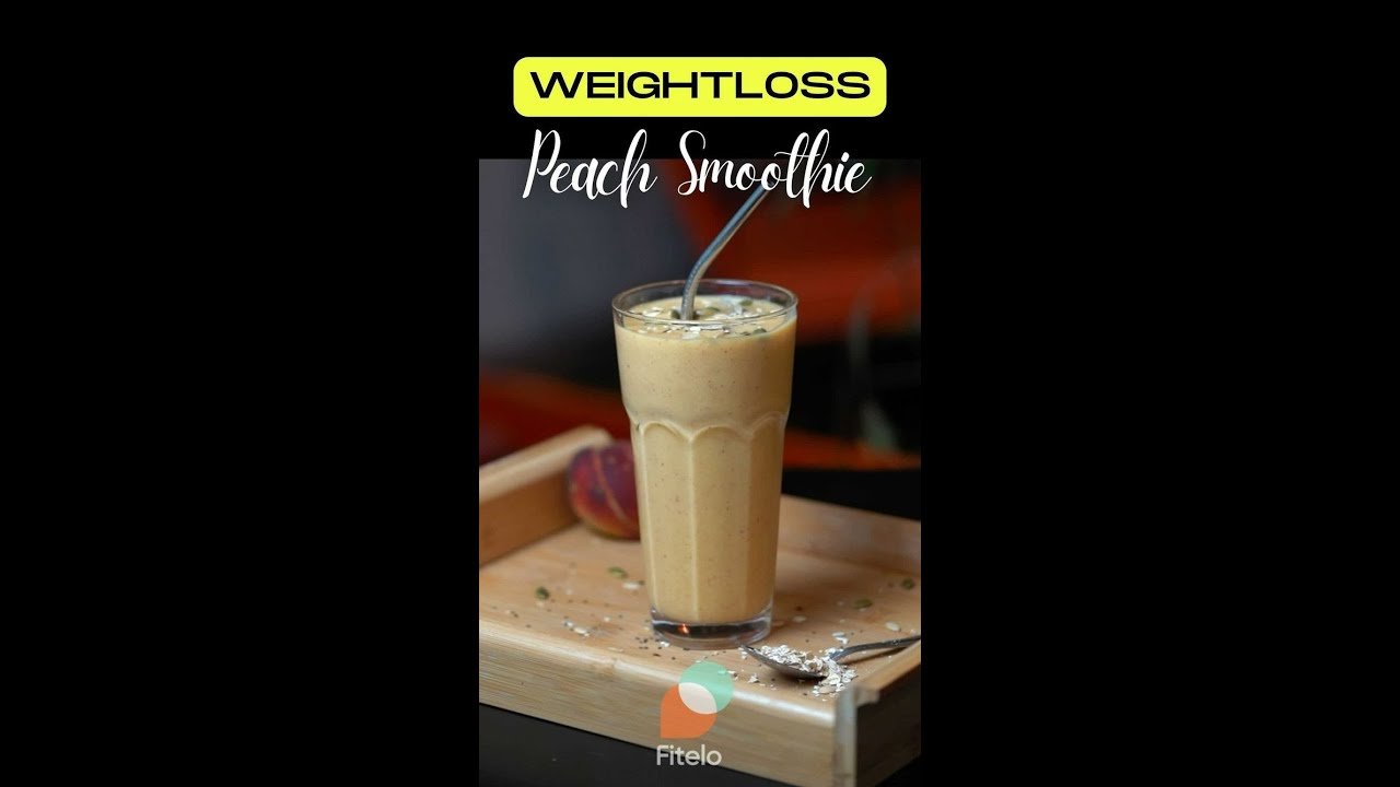 Peach Smoothie Recipe For Weight Loss – Dietitian Mac Singh